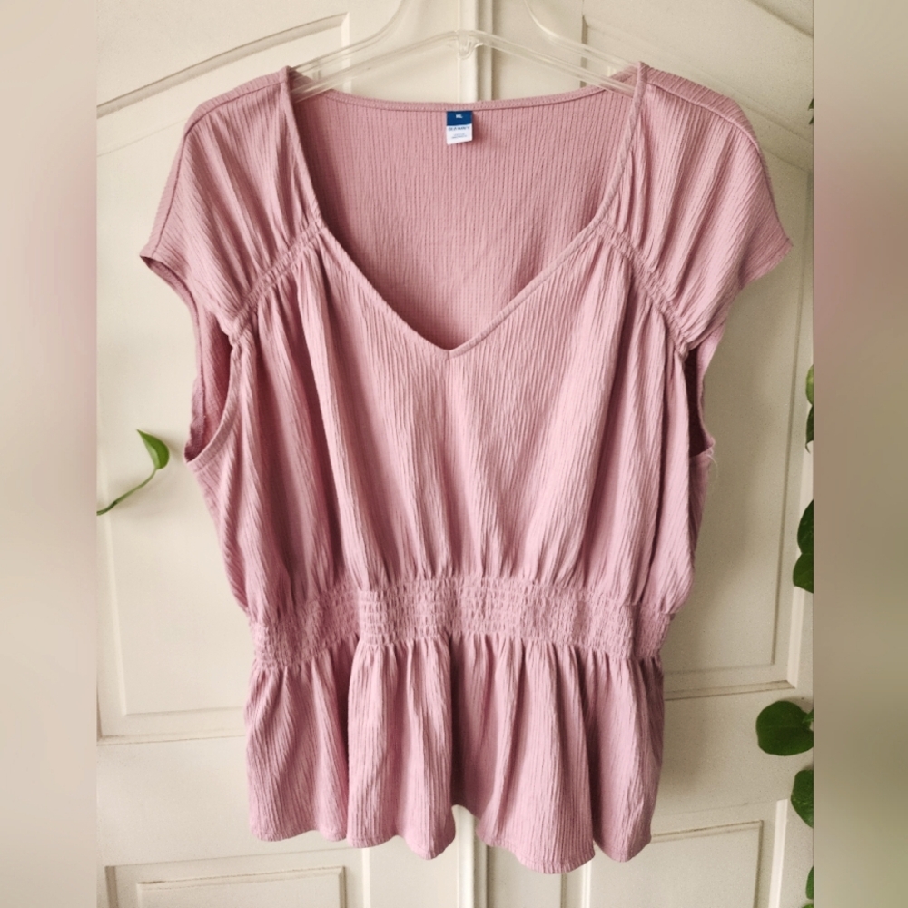 Smocked Waist Top